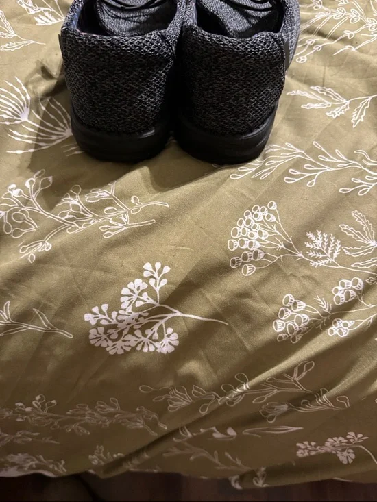 Hey Dude Charcoal Knit Slip-On Loafers - Picture 3 of 7